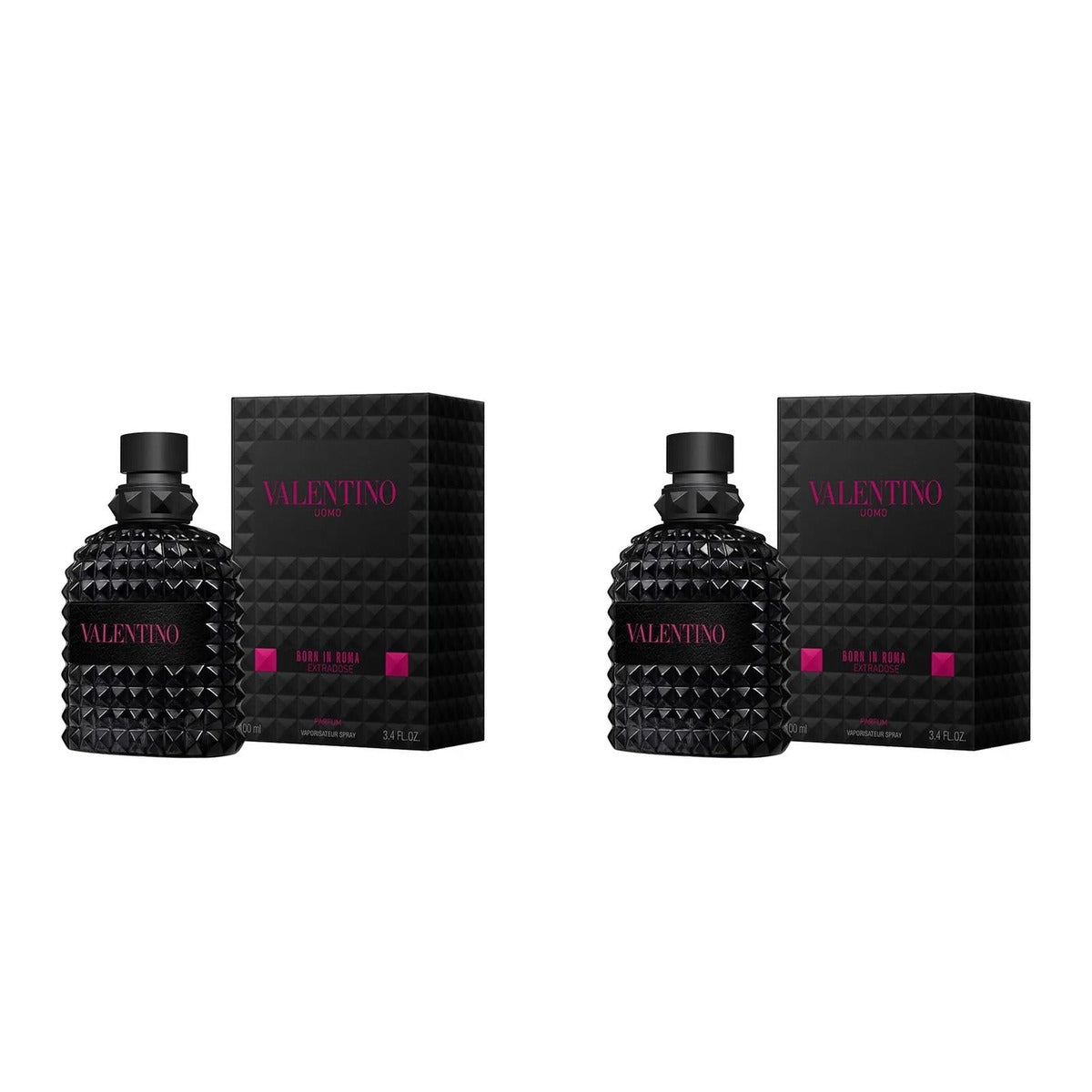 Valentino Uomo Born In Roma Extradose Parfum 3.4oz - Duo - 2 Bottles (10% OFF)