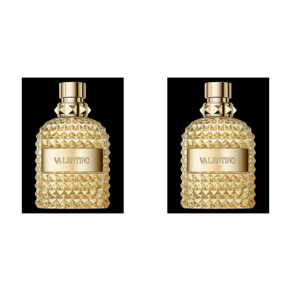 VALENTINO UOMO BORN IN ROMA THE GOLD EDT 100ml - Duo - 2 Bottles (10% OFF)