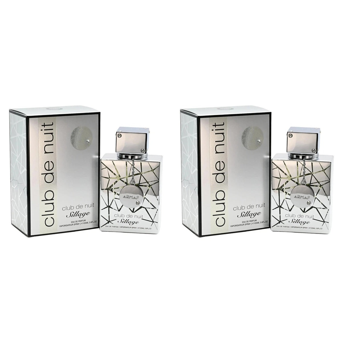 Club de Nuit Sillage by Armaf EDP 3.6oz - Duo - 2 Bottles (10% OFF)