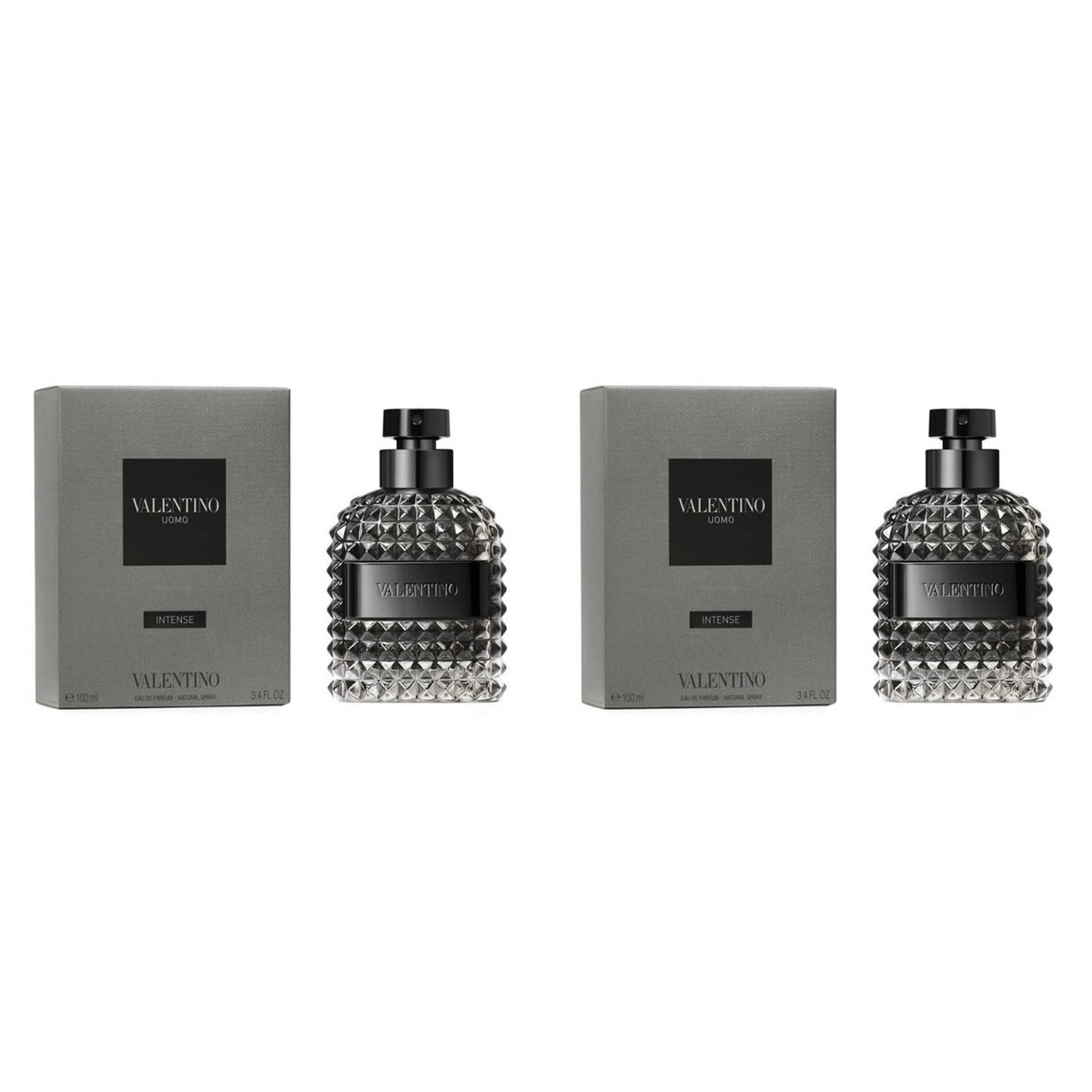 Valentino Uomo Intense EDP 100ml - Duo - 2 Bottles (10% OFF)