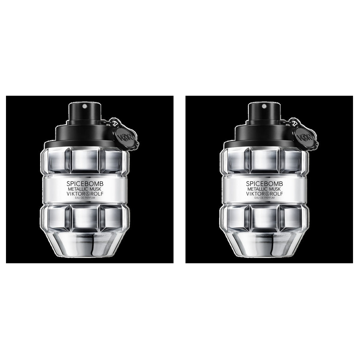 Viktor&Rolf Spicebomb Metallic Musk EDP 100ml - Duo - 2 Bottles (10% OFF)