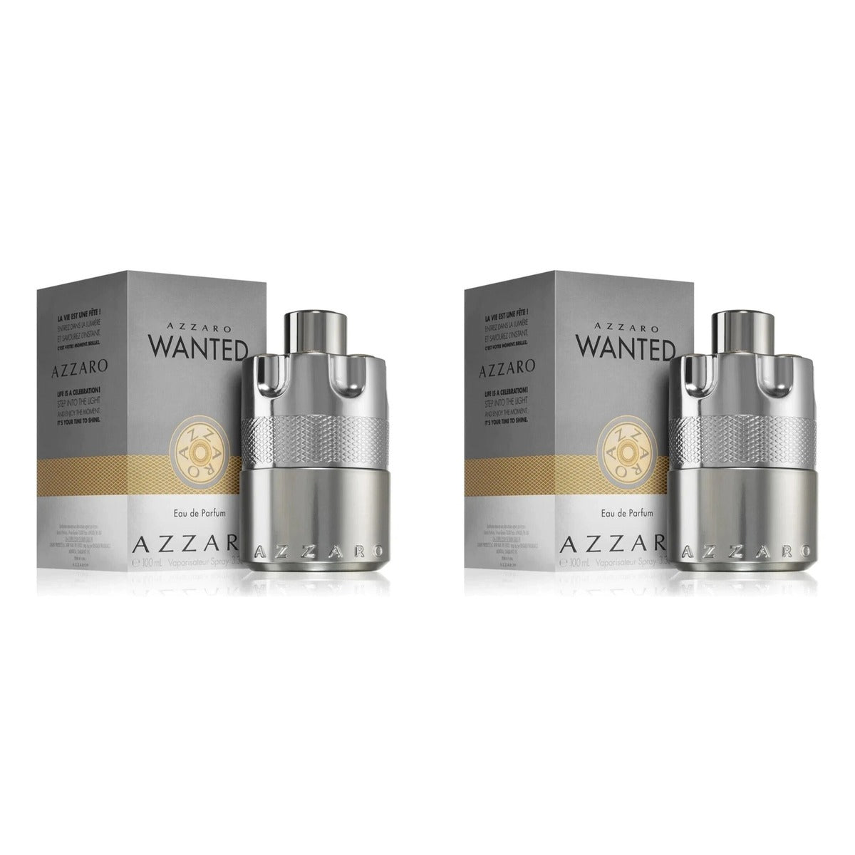 Azzaro Wanted EDP 100ml - Duo - 2 Bottles (10% OFF)