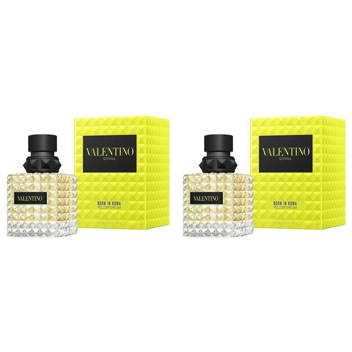 Donna Born In Roma Yellow Dream by Valentino EDP 3.4oz - Duo - 2 Bottles (10% OFF)