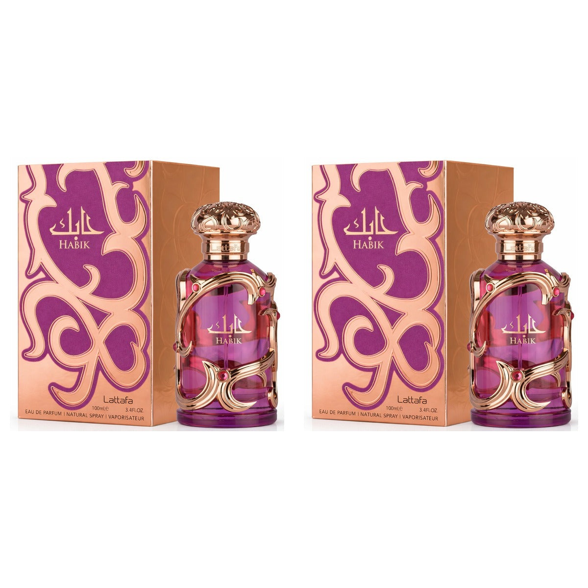 Habik Lattafa Women New EDP 3.4oz - Duo - 2 Bottles (10% OFF)