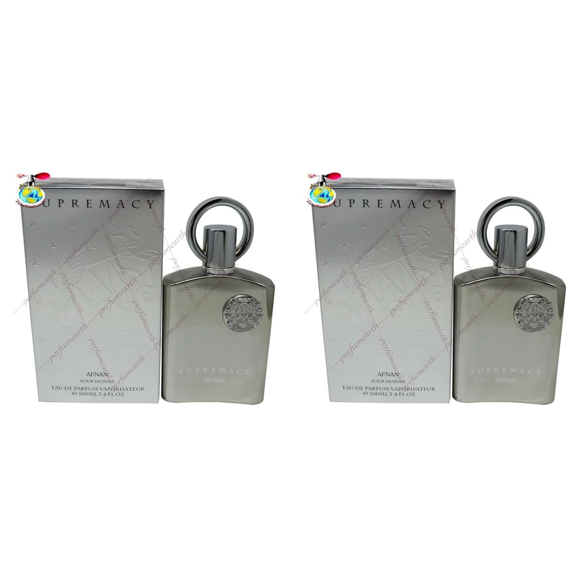 Supremacy Pour Homme By Afnan EDP 3.3oz - Duo - 2 Bottles (10% OFF)