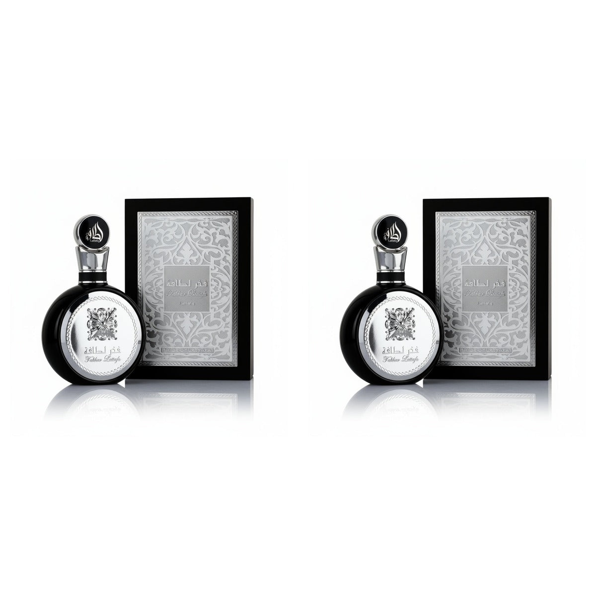 Fakhar Lattafa Pride Silver EDP By Lattafa Perfumes 100ml - Duo - 2 Bottles (10% OFF)