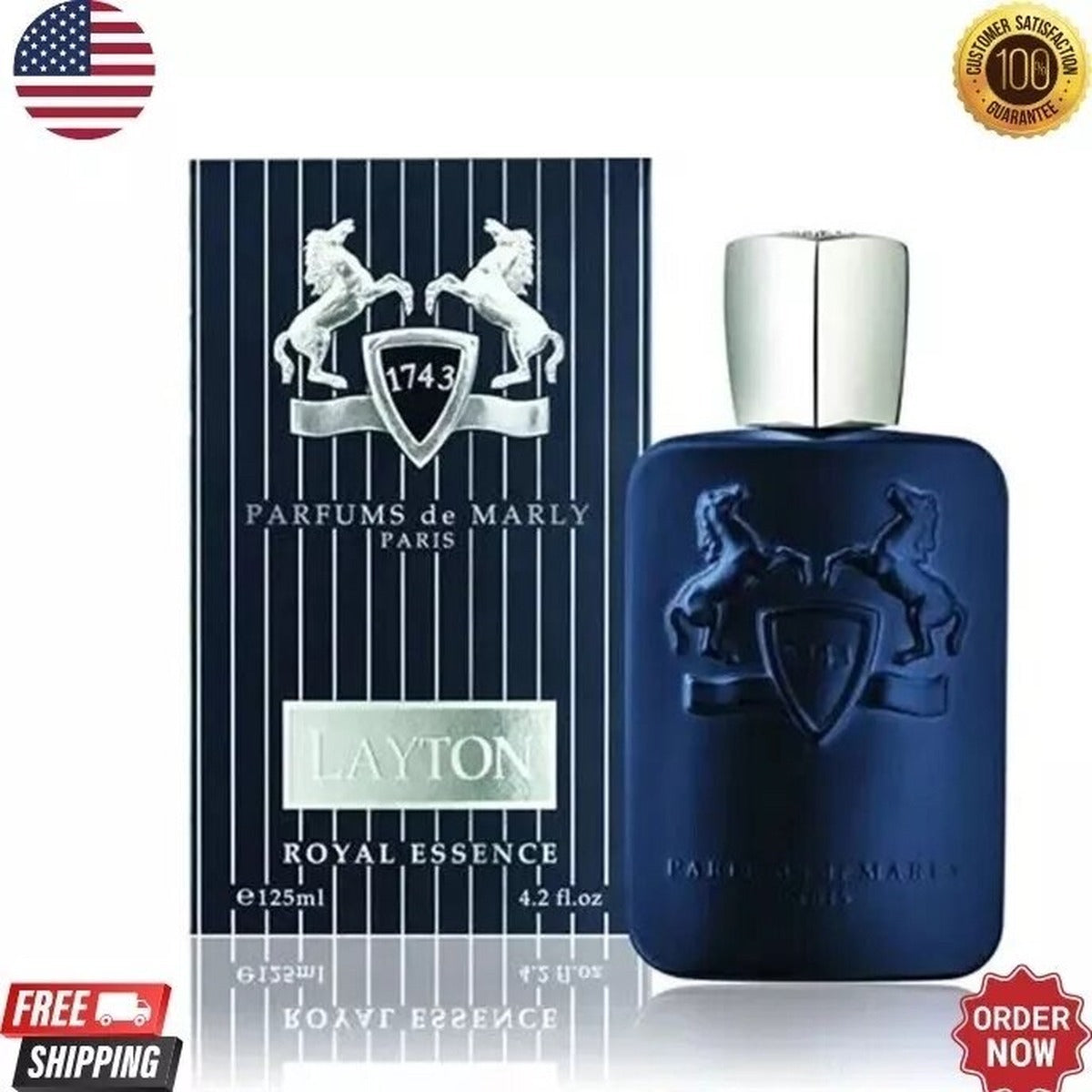 Parfums De Marly Layton by Parfums de Marly Parfum 4.2oz - Single - 1 Bottle