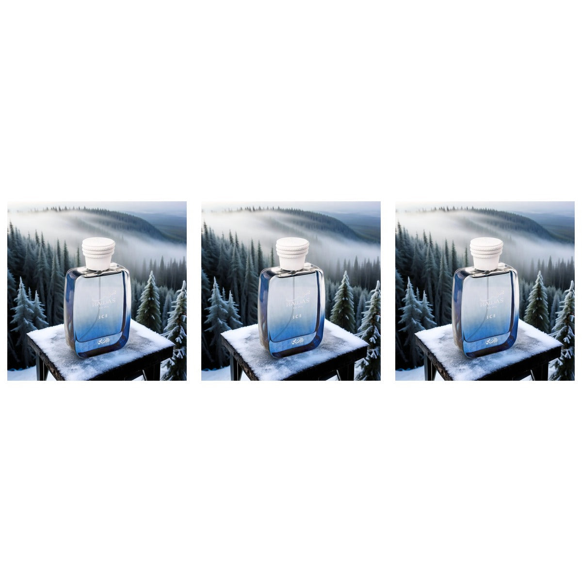 Rasasi Hawas Ice EDP 100ml - Trio - 3 Bottles (20% OFF)