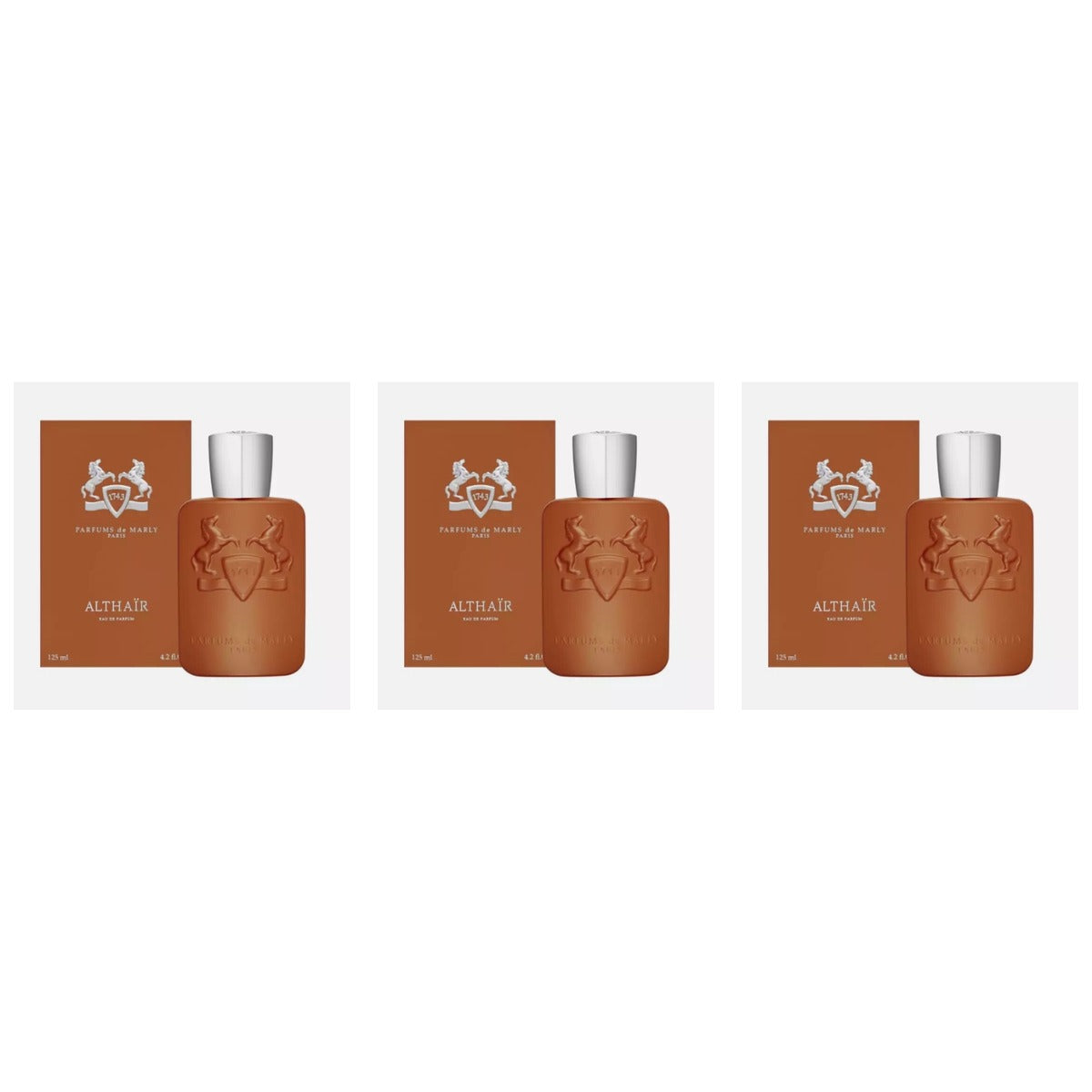 ALTHAIR PARFUMS de MARLY () EDP Parfum 125ml - Trio - 3 Bottles (20% OFF)
