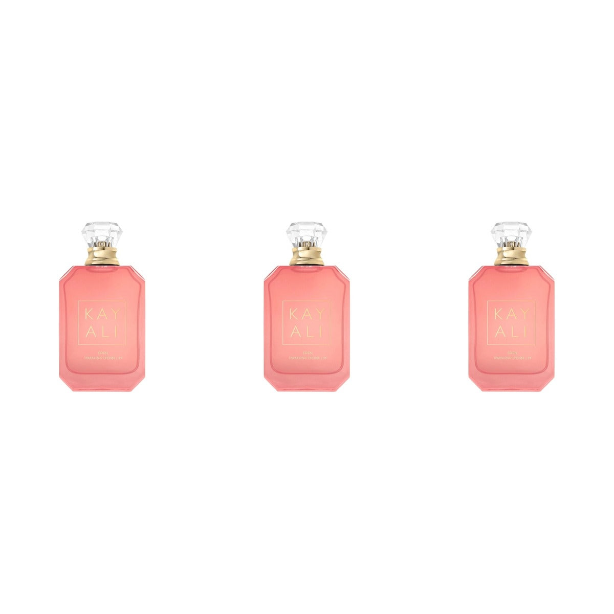 Eden Sparkling Lychee 39 by KAYALI EDP 100ml - Trio - 3 Bottles (20% OFF)