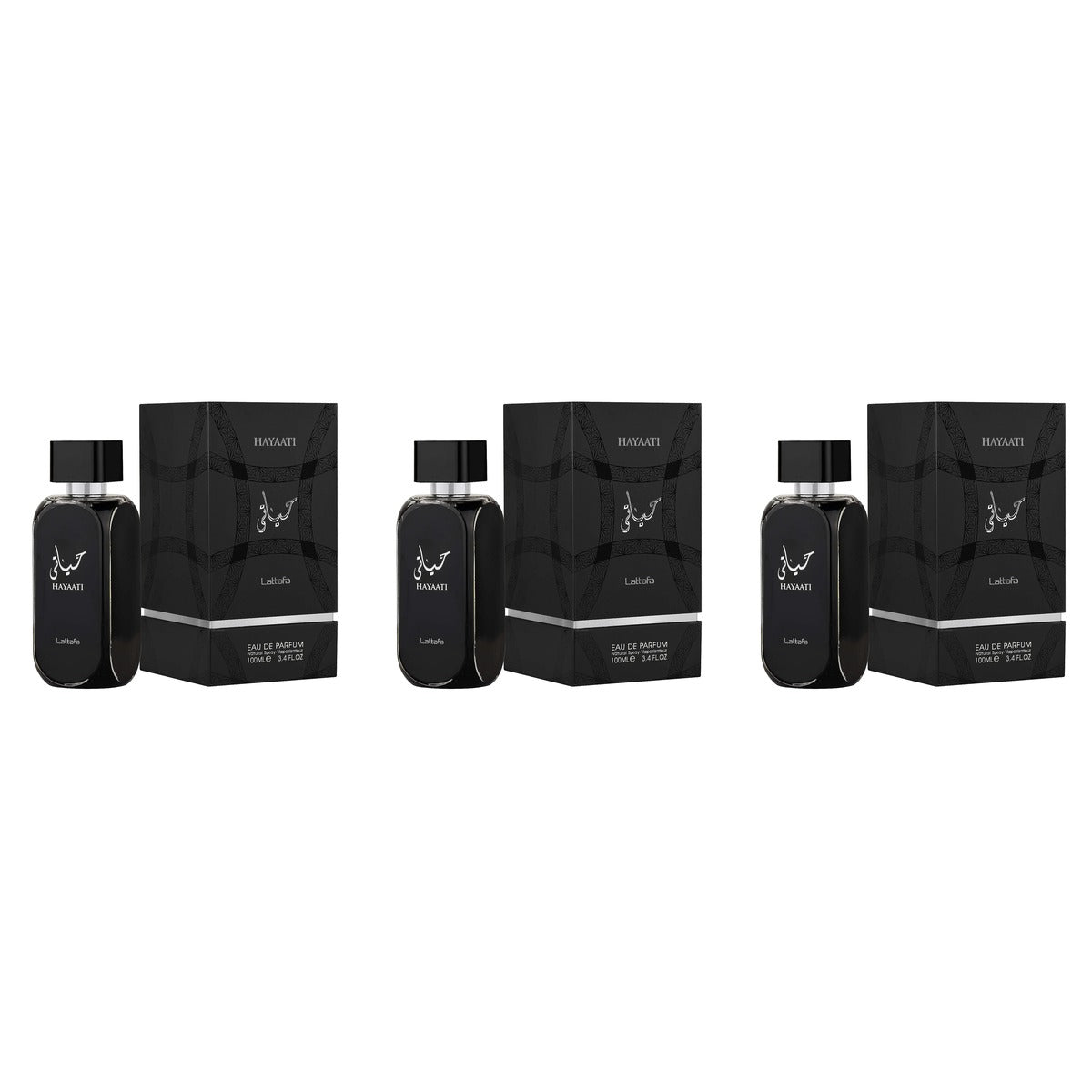 Lattafa Hayaati by Lattafa () EDP 100ml - Trio - 3 Bottles (20% OFF)